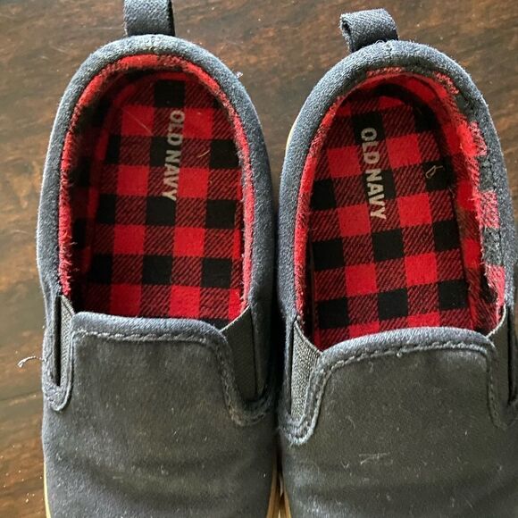 Toddler Boys Black Slip On Loafers Shoes Size 11C - Picture 4 of 6